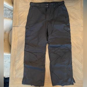 Men’s Columbia Bugaboo snowboard ski pants Black sz Large